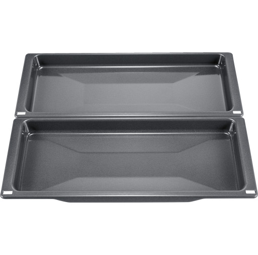 HEZ530000 Set 2 tavi HalfTray  39 x 455 x 188 mm, Gri - BOSCH HEZ530000 imagine