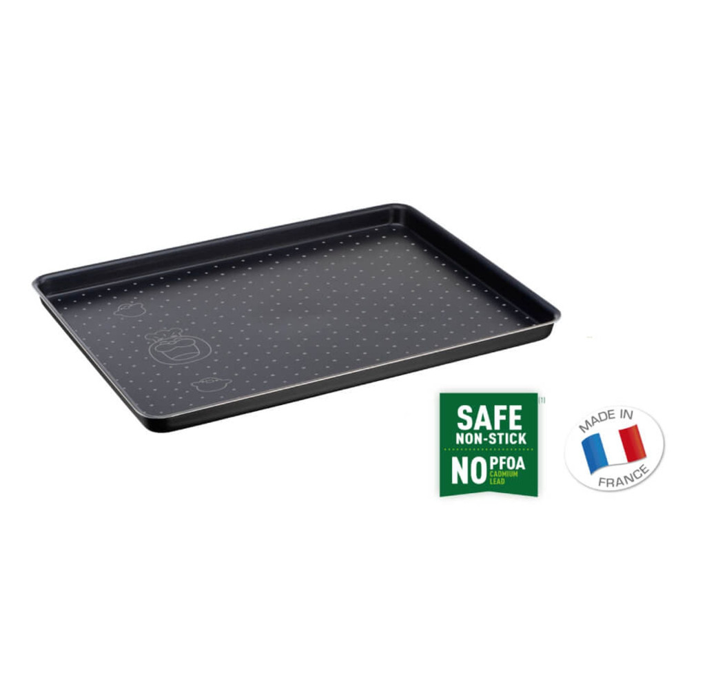 Tavă de copt Tefal Perfect Bake J5657002, 38 x 28 cm, înveliș antiaderent -  Tefal J5657002  imagine 1