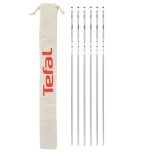 Set de 6 frigarui XL din oțel inoxidabil TEFAL K185S734, husă din bumbac K185S734 imagine 27302