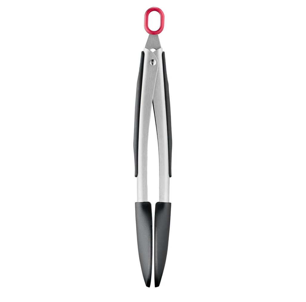 Cleste de bucatarie Tefal Ingenio+ K1991534, inox, rezistent la temperaturi inalte, compatibilitate cu masina de spalat vase, argintiu & negru -  Tefal K1991534 imagine 1