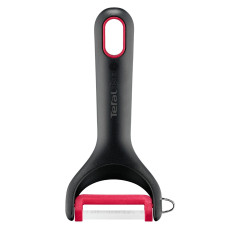 Accesoriu pentru decojit legume si fructe Tefal Ingenio K1992134, lama rotativa, inox, capac de protectie, negru & rosu K1992134 imagine 27242