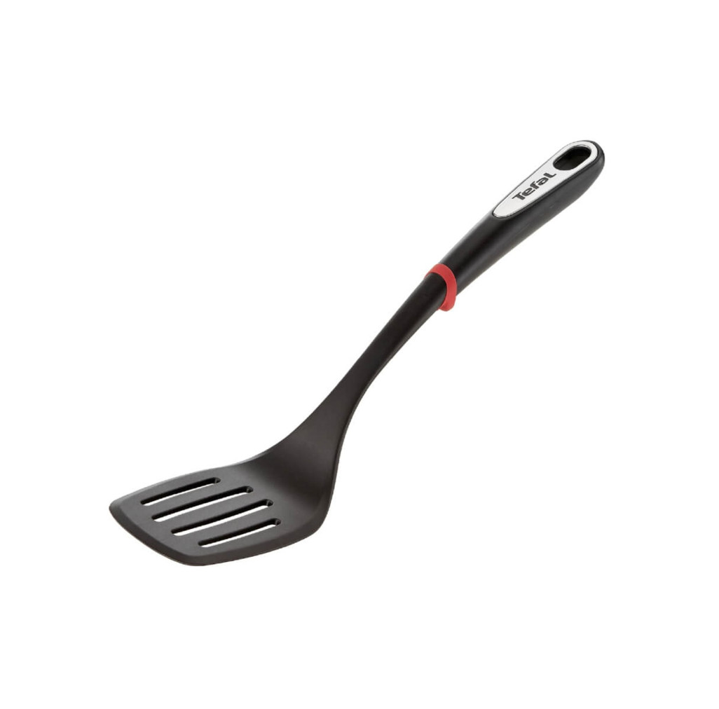 Spatulă cu fante Tefal Ingenio K2060814, calitate premium, design inovator, plastic, negru -  Tefal K2060814 imagine 1