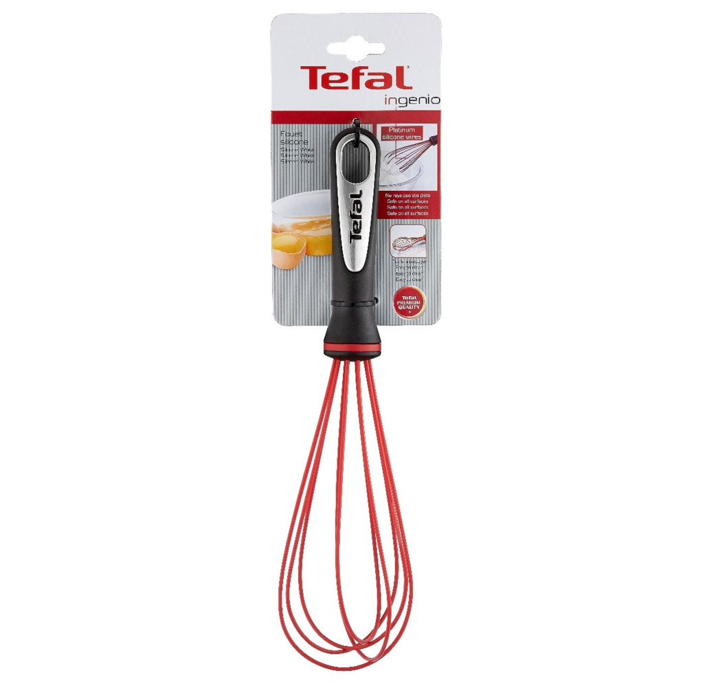 Tel Ingenio K2071714, calitate premium, design inovator, silicon, roșu / negru -  Tefal K2071714 imagine 1