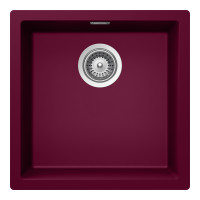 KAIN100BERR Chiuveta bucatarie Schock Kaia N-100 Cristadur Berry, granit compozit, purpuriu roz, 456 x 456 mm, montare pe/sub/la nivelul blatului KAIN100BERR imagine 28067