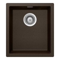 KAIN100SBRON Chiuveta bucatarie Schock Kaia N-100S Cristadur Bronze, granit compozit, maro bronz, 406 x 456 mm, montare pe/sub/la nivelul blatului KAIN100SBRON imagine 28050