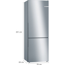 Combina-frigorifica-Bosch-KGE49AICA-Low-frost-201-cm-Inox-KGE49AICA-imagine-17542 Combina frigorifica Bosch KGE49AICA Low frost 201 cm Inox KGE49AICA imagine 17542