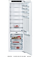 Frigider cu o usa Bosch KIF81PFE0 Incorporabil Supercooling seria 8  177 cm