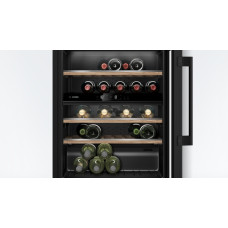 Frigider vinuri Bosch KWK36ABGA 199 sticle 186cm Seria 6 Negru KWK36ABGA imagine 17930