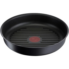 Tigaie grill Tefal Ingenio Unlimited L8584074, 26cm, inducție, înveliș antiaderent, indicator Thermo-Signal, negru L8584074  imagine 27127
