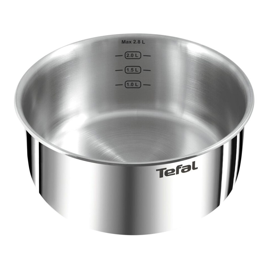 Set de 10 piese Ingenio Emotion L897SA74, (tigaie, cratita, craticioara, 2 capace ermetice, 2 manere detasabile, 1 capac sticla) înveliș antiaderent, inox de înaltă calitate -  Tefal L897SA74 imagine 1