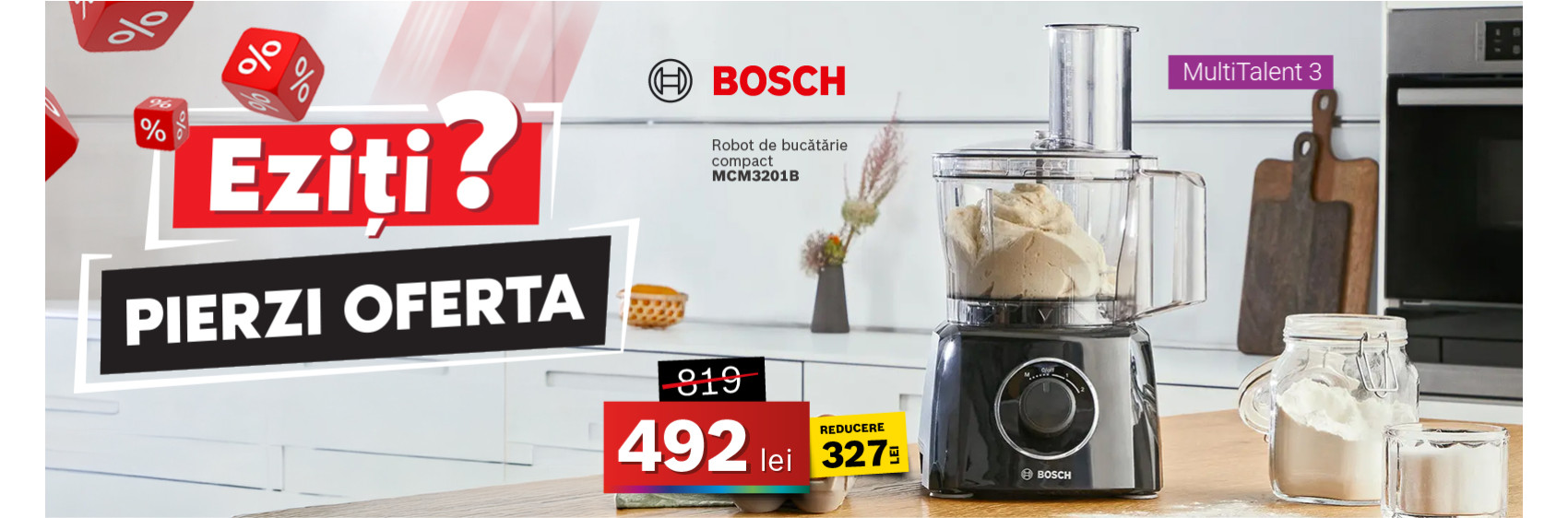 Robot de bucătărie compact MCM3201B