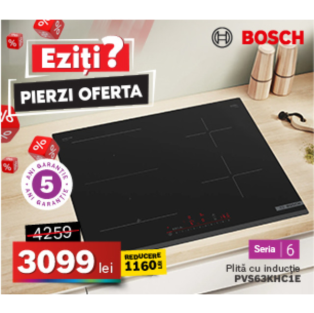 Plita cu inductie Bosch PVS63KHC1E