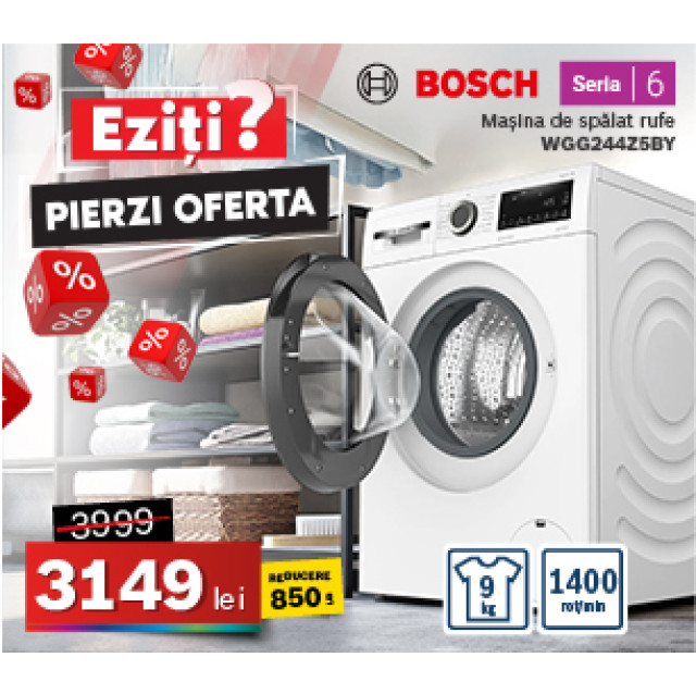 Mașina de spălat rufe cu încarcare WGG244Z5BY