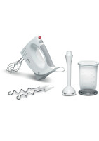 Mixer de mână MFQ3540, Alb/Gri