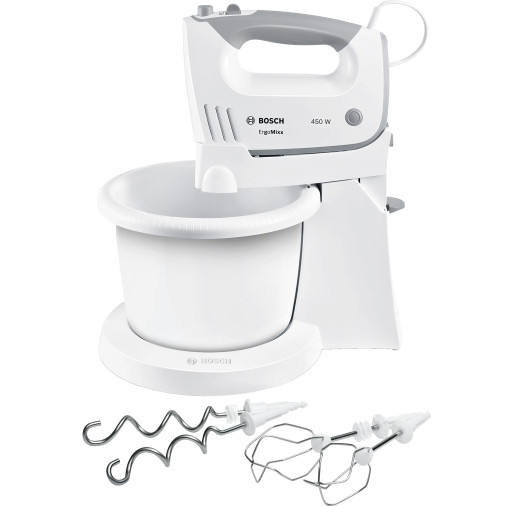 Mixer de mână Bosch MFQ36460 , ErgoMixx 5 trepte 450 W Window grey MFQ36460 imagine