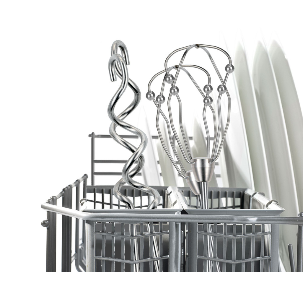 Mixer de mana Bosch MFQ40303 Styline 5 trepte Turbo 500 W Rosu Argintiu - BOSCH MFQ40303 imagine 1