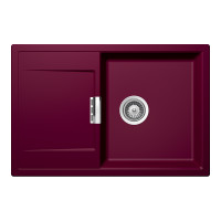 MOND100BERR Chiuveta bucatarie Schock Mono D-100 Cristadur Berry 765 x 510 mm, compozit granit, reversibila, montare pe blat, purpuriu roz MOND100BERR imagine 28121