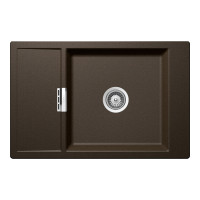 MOND100XBRON Chiuveta bucatarie Schock Mono D-100XS Cristadur Bronze 780 x 510 mm, compozit granit, reversibila, montare pe blat, maro bronz MOND100XBRON imagine 28127
