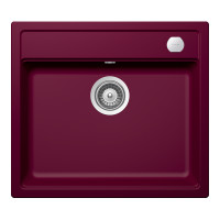 MONN100BERRSA Chiuveta bucatarie Schock Mono N-100 Cristadur Berry 570 x 510 mm cu sifon automat, compozit granit, montare pe blat, purpuriu roz MONN100BERRSA imagine 28172
