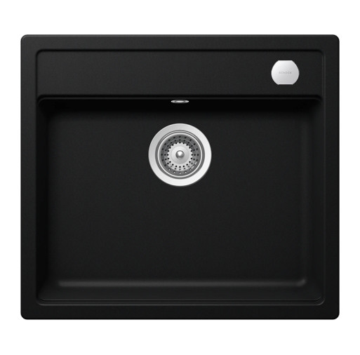 MONN100PUROSA Chiuveta Granit Schock Mono N-100 Puro Cristadur 570 x 510 mm cu Sifon Automat -  SCHOCK MONN100PUROSA  imagine