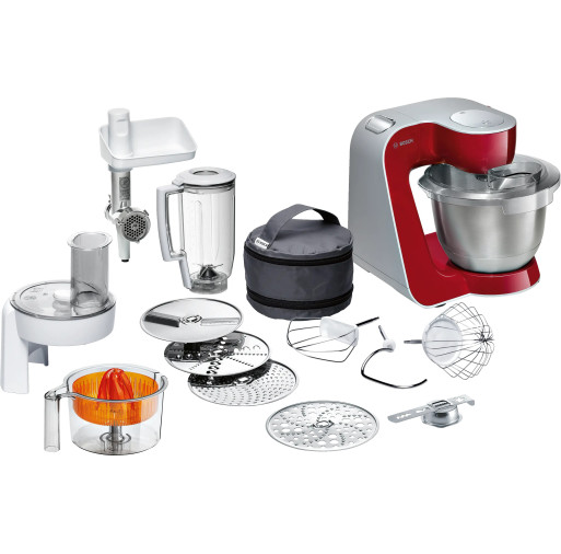 Robot de bucatarie Bosch MUM55761 MUM 5 900 W Red Silver MUM55761 imagine