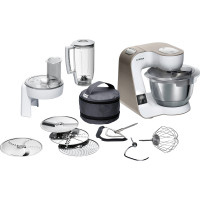 Robot de bucatarie Bosch MUM5XW20 MUM5 1000 W Alb champagne MUM5XW20 imagine 15150
