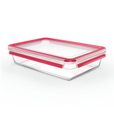 Caserola Tefal MasterSeal Glass N1041210, 3 L, sticla, inchidere 100% etansa, transparent N1041210 imagine 27311