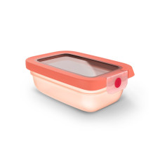 Caserolă Tefal ONEClick N1210210, 0.5 L, plastic, închidere 100% etanşă, portocaliu N1210210 imagine 27324