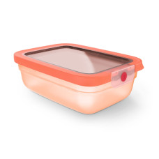 Caserolă Tefal ONEClick N1210810, 1.2 L, plastic, închidere 100% etanşă, portocaliu N1210810 imagine 27322