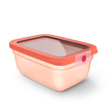 Caserolă Tefal ONEClick N1211110, 1.5 L, plastic, închidere 100% etanşă, portocaliu N1211110 imagine 27320