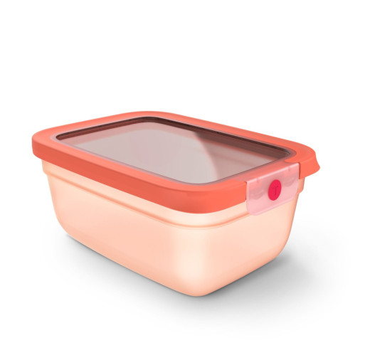 Caserolă Tefal ONEClick N1211110, 1.5 L, plastic, închidere 100% etanşă, portocaliu -  Tefal N1211110 imagine