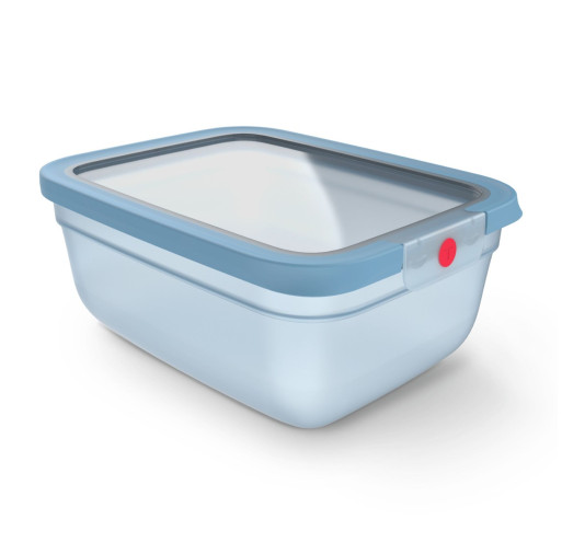 Caserolă Tefal ONEClick N1211610, 3.0 L, plastic, închidere 100% etanşă, albastru -  Tefal N1211610 imagine