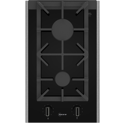 Plita pe gaz Neff Domino N23TS29S0 2 zone 30 cm seria N 90 Vitroceramică Negru  - NEFF N23TS29S0 imagine