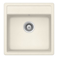 NEMN100SVANI Chiuveta bucatarie Schock Nemo N-100S Cristalite Vanilla 490 x 510 mm, compozit granit, montare pe blat, bej deschis NEMN100SVANI imagine 27913
