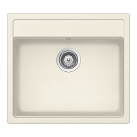 NEMN100VANI Chiuveta bucatarie Schock Nemo N-100 Cristalite Vanilla 570 x 510 mm, compozit granit, montare pe blat, bej deschis NEMN100VANI imagine 27920