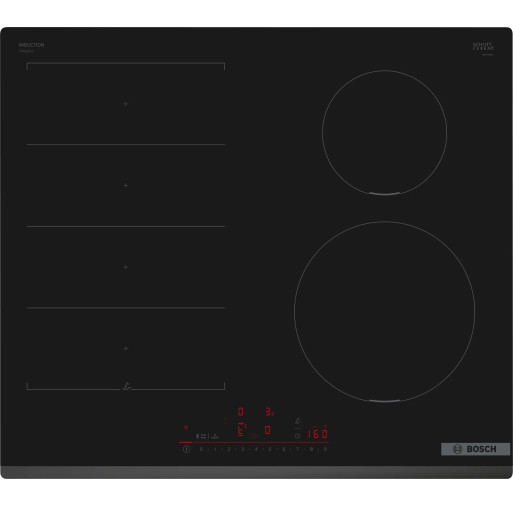 Plită cu inducție Bosch PIX631HC1E 4 zone de gatit 60 cm seria 6 Negru PIX631HC1E imagine