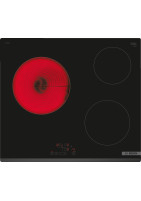Plita radianta Bosch PKM631BB2E 3 zone de gatit 60 cm seria 4 Negru
