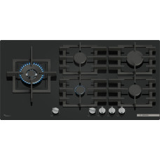 Plită pe gaz Bosch PPM9A6I40 5 zone 90 cm seria 6 Quartz, Negru PPM9A6I40  imagine 21459