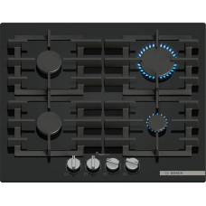 Plită pe gaz Bosch PPP6A6I40 4 zone 60 cm seria 6 Quartz Negru PPP6A6I40 imagine 21465