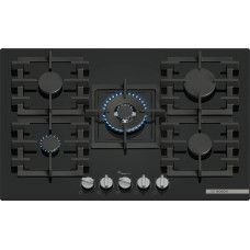 Plită pe gaz Bosch PPQ7A6I40 5 zone 75 cm seria 6 Quartz Negru PPQ7A6I40 imagine 21460
