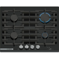 Plită pe gaz Bosch PRP6A6H40 4 zone 60 cm seria 8 Quartz Negru PRP6A6H40  imagine 21462