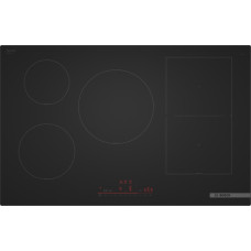 Plita cu inductie Bosch PVW81CHB1E 5 zone de gatit 80 cm seria 6 Matt black  PVW81CHB1E imagine 26554