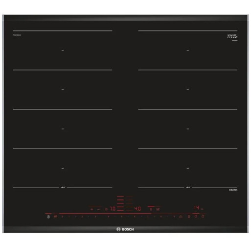 Plita cu inductie Bosch PXX675DC1E 4 zone de gatit 60 cm Control Touch, PowerBoost, Negru PXX675DC1E  imagine