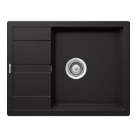 ROND100LNERO Chiuveta Granit Schock Ronda D-100L Nero Cristalite 650 x 500 mm ROND100LNERO imagine 27922