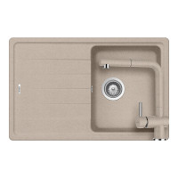 SETED100SEEXSABB Set chiuveta bucatarie Schock Element D-100S 780 x 500 mm si baterie bucatarie Schock Epos Cristalite Sabbia cu cap extractibil, nisip SETED100SEEXSABB imagine 28565