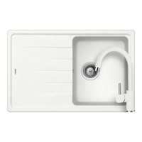 SETED100SPALPI Set chiuveta bucatarie Schock Element D-100S 780 x 500 mm si baterie bucatarie Schock Plutos Cristalite Alpina, alb SETED100SPALPI imagine 28572