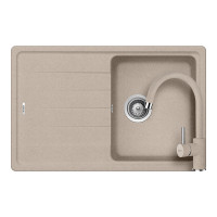 SETED100SPSABB Set chiuveta bucatarie Schock Element D-100S 780 x 500 mm si baterie bucatarie Schock Plutos Cristalite Sabbia, nisip SETED100SPSABB imagine 28570