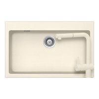 SETSN100XLEEXMAGN Set chiuveta bucatarie Schock Signus N-100XL 790 x 500 mm si baterie bucatarie Schock Epos Cristadur Magnolia cu cap extractibil, alb cremos SETSN100XLEEXMAGN imagine 28975