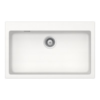 SIGN100XLPOLA Chiuveta bucatarie Schock Signus N-100XL Cristadur Polaris 790 x 500 mm, compozit granit, montare pe blat, alb polar SIGN100XLPOLA imagine 28204