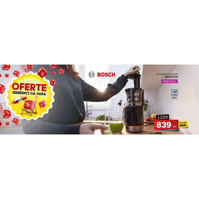 Storcatoare cu melc Bosch MESM731M VitaExtract